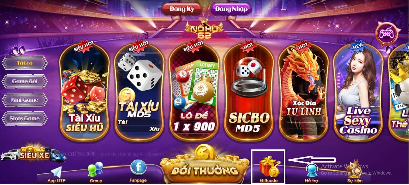 Nổ hũ 52 - Cổng game quốc tế nohu52