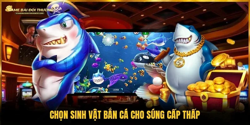 Súng cấp thấp dùng để chọn sinh vật bắn cá nhỏ