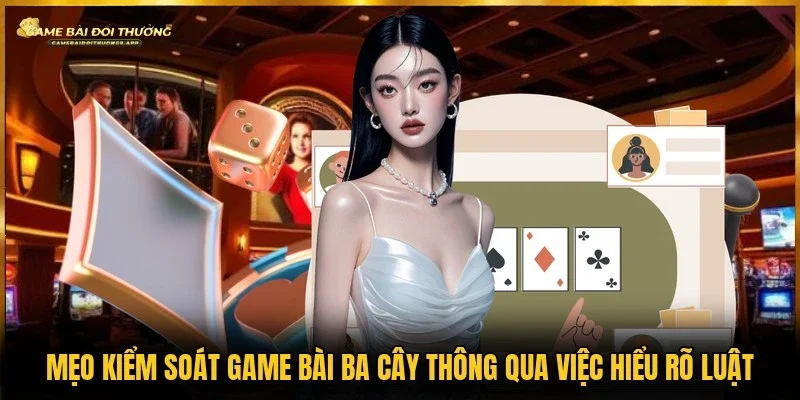 Nắm vững luật chơi là điều cơ bản để hạn chế việc thua ba cây